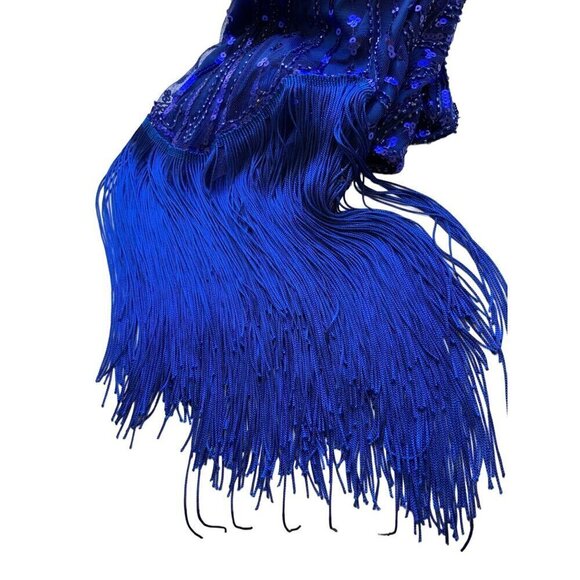 Fundaisy sequined long cocktail dress large - Picture 15 of 15